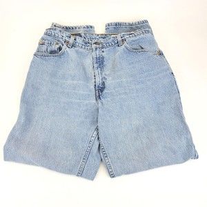 Levis 550 Relaxed Fit Tapered Leg Womens Vintage Jeans Junior 13 M Jr Red Tab